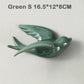 3D Ceramic Swallow Bird Wall Hanging Decor