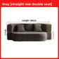 Modular Flannel Convertible Sofa Bed for Living Rooms